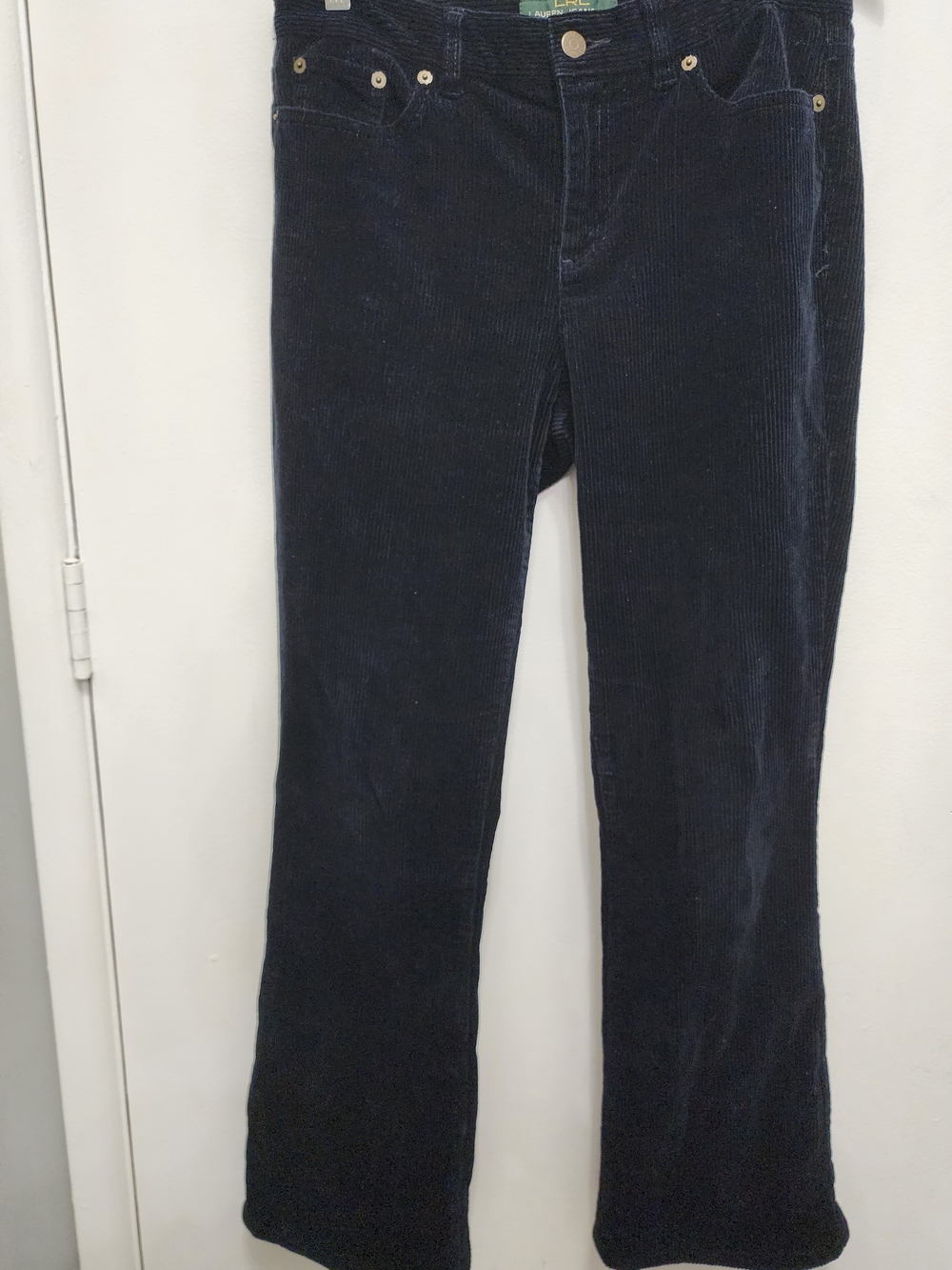Ralph Lauren Classic Women's Corduroy Jeans - Navy Green Label Size 6P